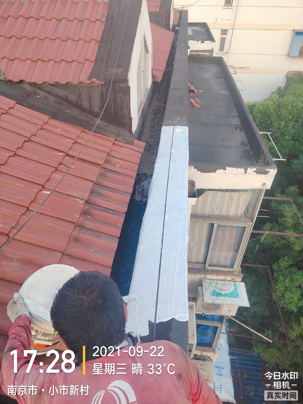 别墅屋面防水项目